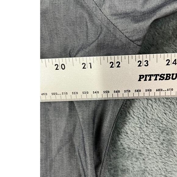 Calvin Klein Infinite Slim Fit Dress Shirt Men’s XL Gray Excellent - Picture 7 of 9